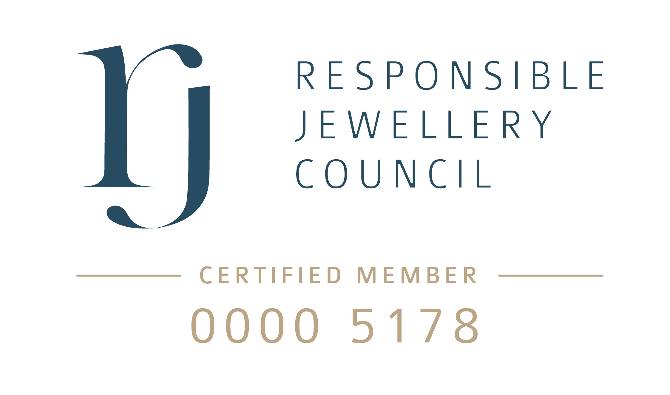 Responsible Jewellery Council certified member